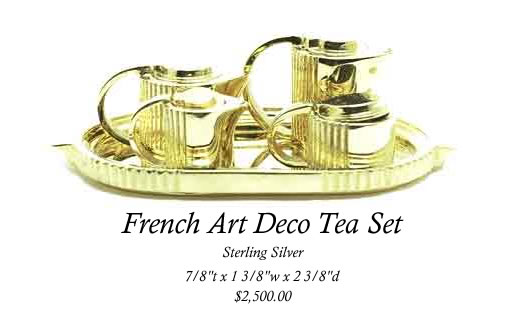 French Art Deco Tea Set