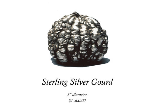 Sterling Silver Gourd